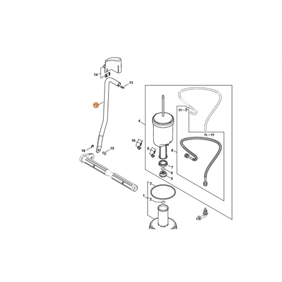 STIHL  Drążek 4255 705 7000